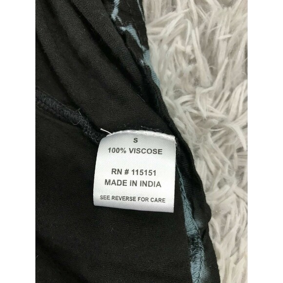 ROMEO AND JULIET COUTURE Maxi Dress Tie and dye Small Dark Blue & Black - Picture 5 of 8